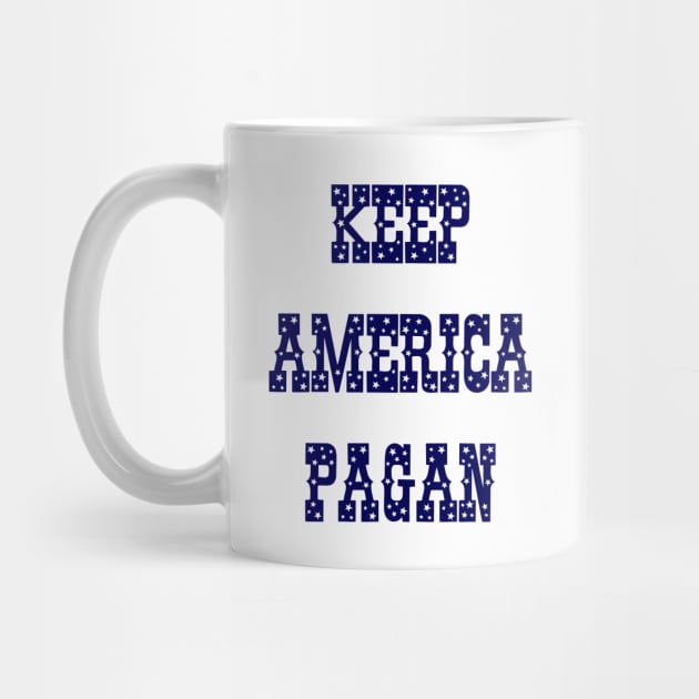 Keep America Pagan with Stars by TraditionalWitchGifts